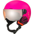 matte hot pink with orange gun visor S2