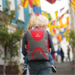 Little Life рюкзак для переноски ребенка Traveller S3 red photo 4