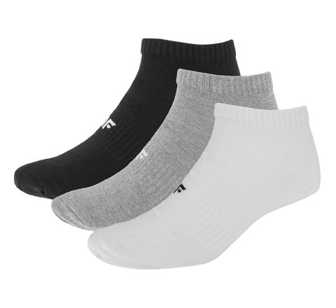 DEEP BLACK+GREY MELANGE+WHITE