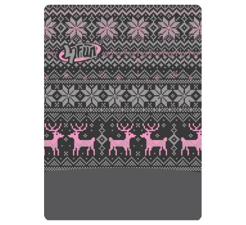 Winter Deer Pink
