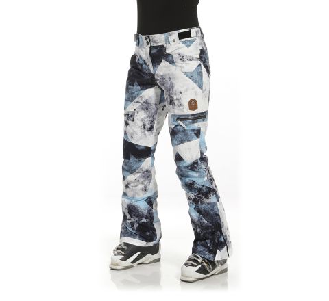 graphic mountains blue white