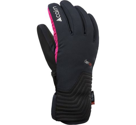 black-neon pink