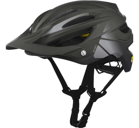 Cairn велошлем Edge Mips mat black-silver