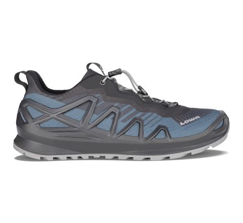 LOWA Кросівки Merger GTX LO steel blue-anthracite