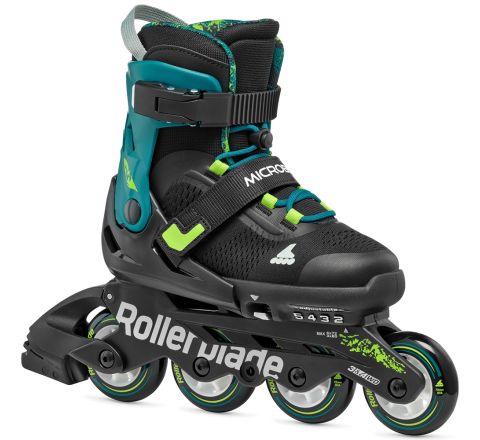 Rollerblade ролики Microblade XT black-petrol green
