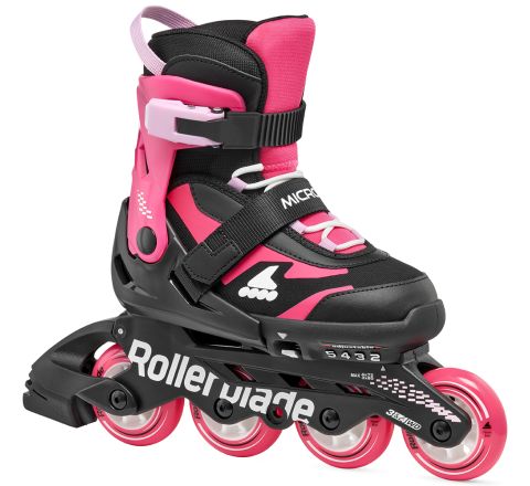 Rollerblade Ролики Microblade black-pink