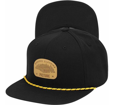 Picture Organic кепка United Soft black