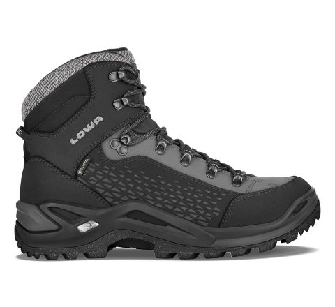 LOWA ботинки Renegade Warm GTX MID black-grey
