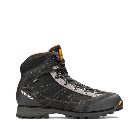 black/orange