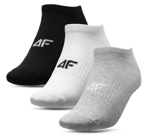 COLD LIGHT GREY MELANGE+WHITE+DEEP BLACK