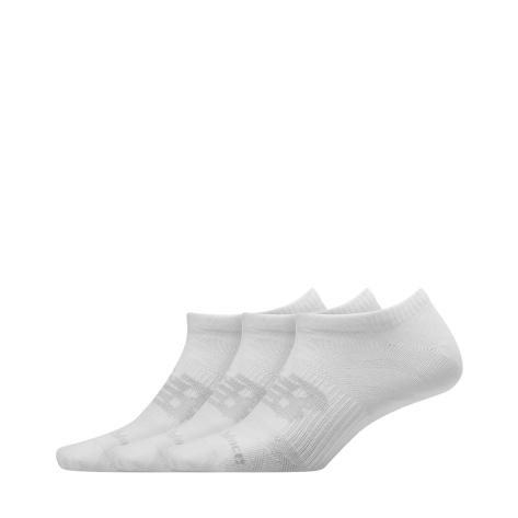 NEW BALANCE Шкарпетки  Flat Knit No Show 3P білі photo